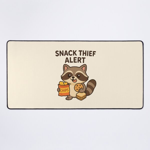 Item preview, Snack thief alert designed and sold by musthavewords.