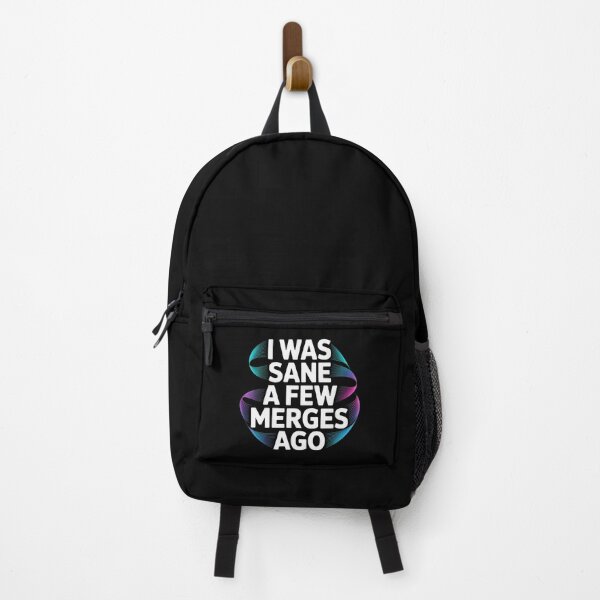 Item preview, I Was Sane A Few Merges Ago - This gift is perfect for programmers, computer science students, and anyone who faces the daily struggles of coding with a sense of humor. designed and sold by ZyziowskyArt.