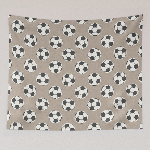 Item preview, Soccer Balls - Khaki designed and sold by littlearrow.