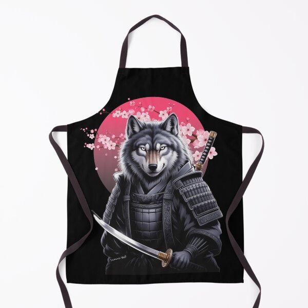 Item preview, Samurai Wolf Warrior | Epic Wolf Samurai Katana Design designed and sold by NO-STUDIO.