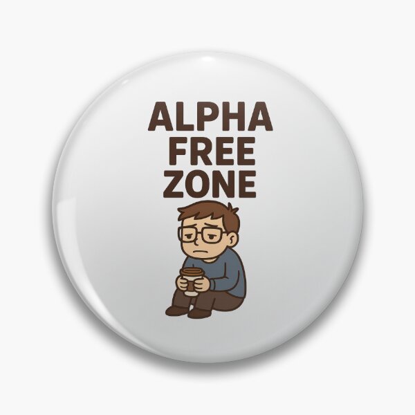 Item preview, Alpha free zone designed and sold by musthavewords.