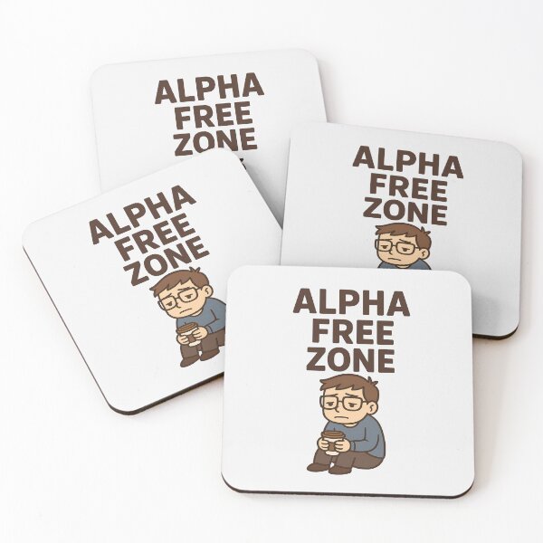 Item preview, Alpha free zone designed and sold by musthavewords.