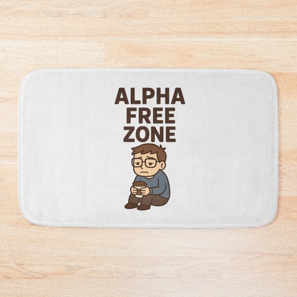 Item preview, Alpha free zone designed and sold by musthavewords.