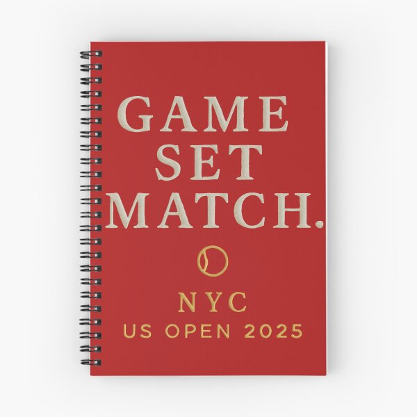 Artikelvorschau, Spiel, Satz, Match NYC US Open 2025 | Spiel, Satz, Match NYC Shirt | US Open 2025 Tennis T-Shirt entworfen und verkauft von DPArtWear.