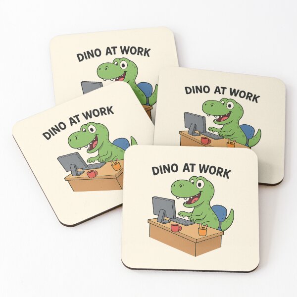 Item preview, Dino at work designed and sold by musthavewords.