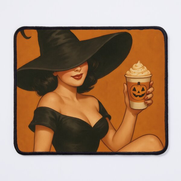 Item preview, Basic Witch Energy – Funny Halloween Coffee Witch Art designed and sold by Charisma Enigma.