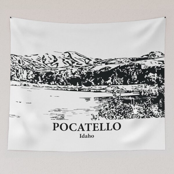 Item preview, Pocatello - Idaho designed and sold by Lakeric Cityscapes.
