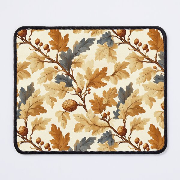Item preview, Elegant Oak Leaf & Pinecone Fall Pattern | Classic Autumn Woodland Design designed and sold by Travelslightly.