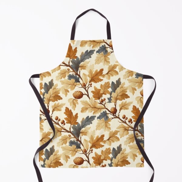 Item preview, Elegant Oak Leaf & Pinecone Fall Pattern | Classic Autumn Woodland Design designed and sold by Travelslightly.