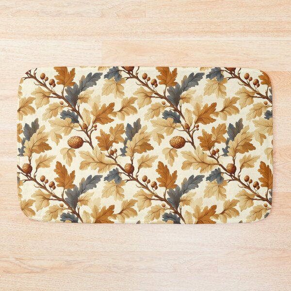 Item preview, Elegant Oak Leaf & Pinecone Fall Pattern | Classic Autumn Woodland Design designed and sold by Travelslightly.