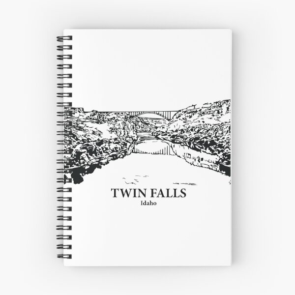 Item preview, Twin Falls - Idaho designed and sold by Lakeric Cityscapes.
