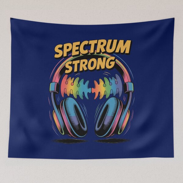 Item preview, Neurodiverse Beats – Spectrum Strong designed and sold by GENX-AUTISM-DAD.