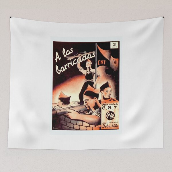 Item preview, A las Barricadas designed and sold by Radical Poster Collective.