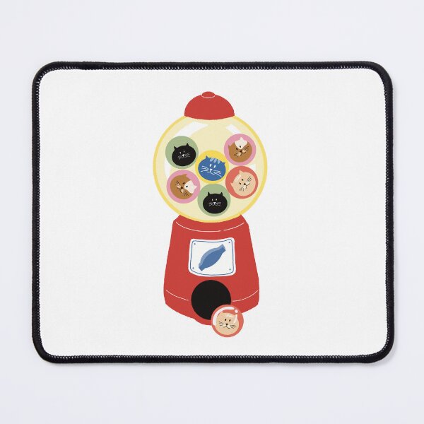 Item preview, Cat Gacha Machine – Cute Kitty Capsule Toy Illustration designed and sold by Munsuni.
