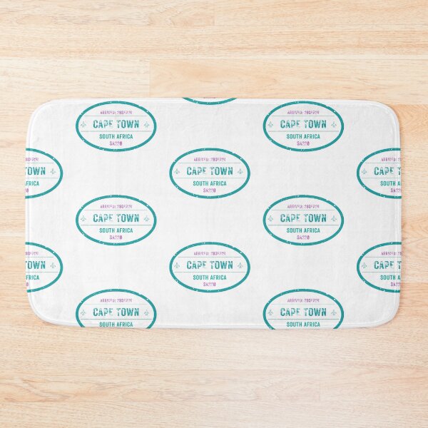 Item preview, Cape Town South Africa Passport Stamp - Vintage Travel Souvenir designed and sold by annylands.