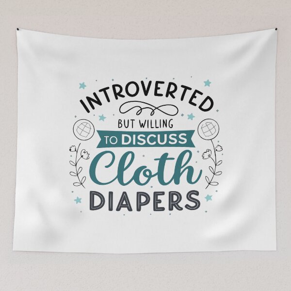 Item preview, Make Laundry Not Landfill – Eco Cloth Diaper Mama designed and sold by VividOrganica.