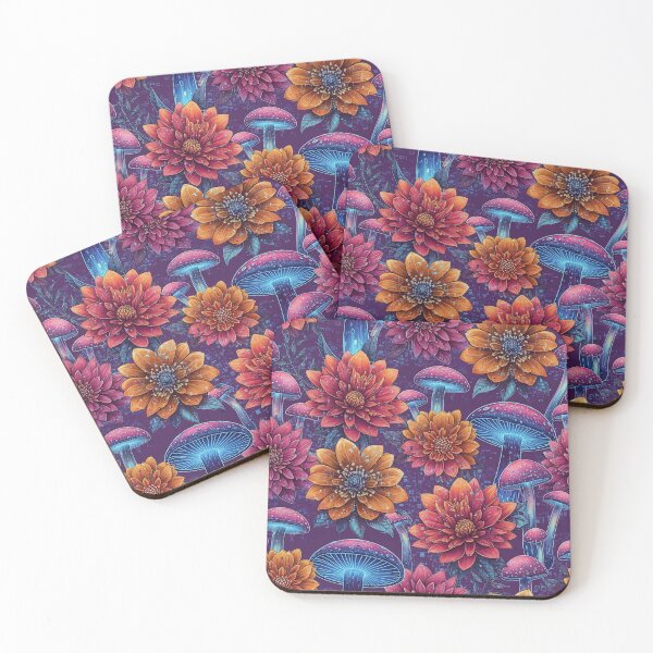 Item preview, Surreal Botanica Glitch Floral Seamless Pattern designed and sold by ColorVR.