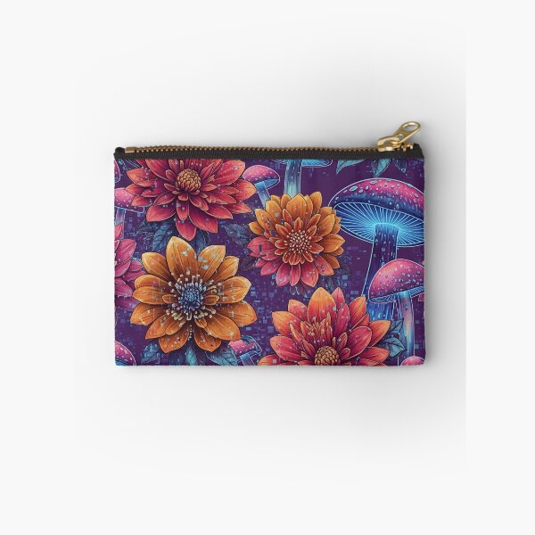 Item preview, Surreal Botanica Glitch Floral Seamless Pattern designed and sold by ColorVR.