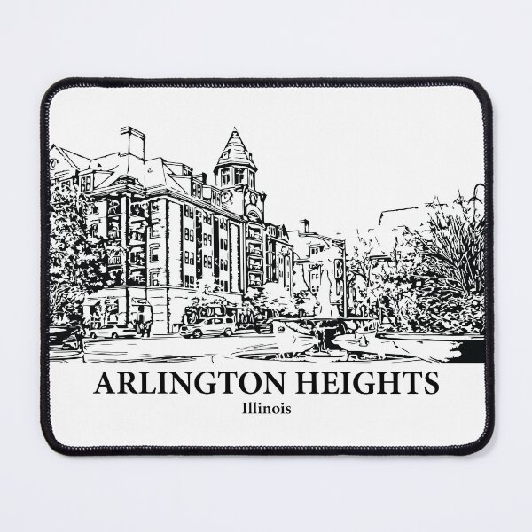 Item preview, Arlington Heights - Illinois designed and sold by Lakeric Cityscapes.
