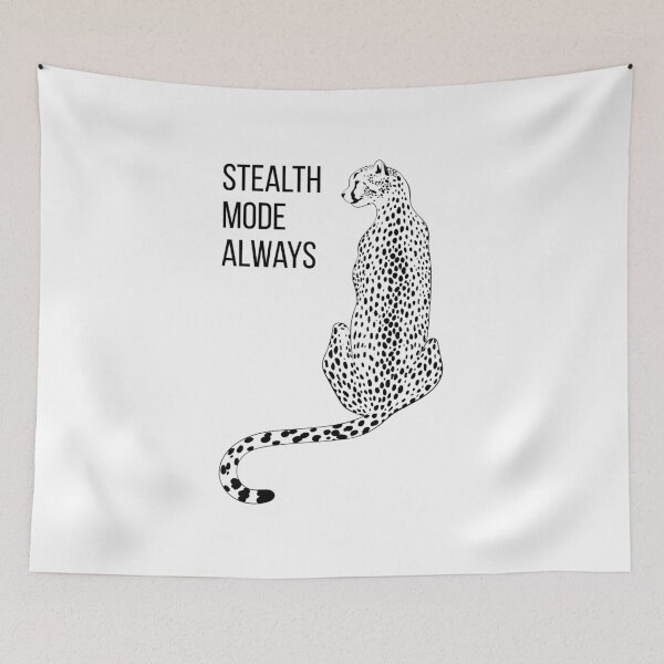 Item preview, Stealth mode always designed and sold by musthavewords.