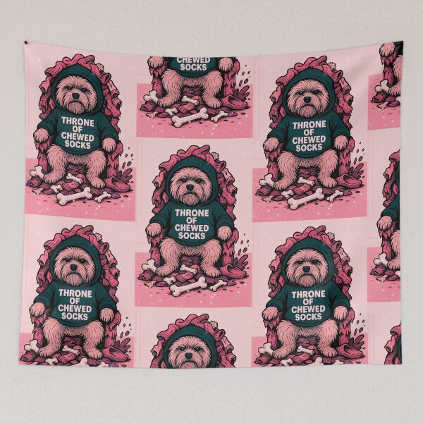 Item preview, Throne of chewed socks designed and sold by Cookie Monster Designs.