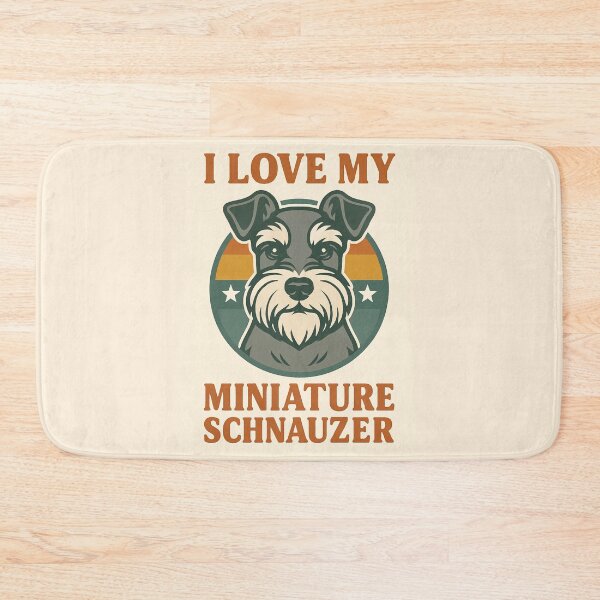 Aperçu de l'œuvre Schnauzer miniature créée et vendue par TheWonkyEaselCo.