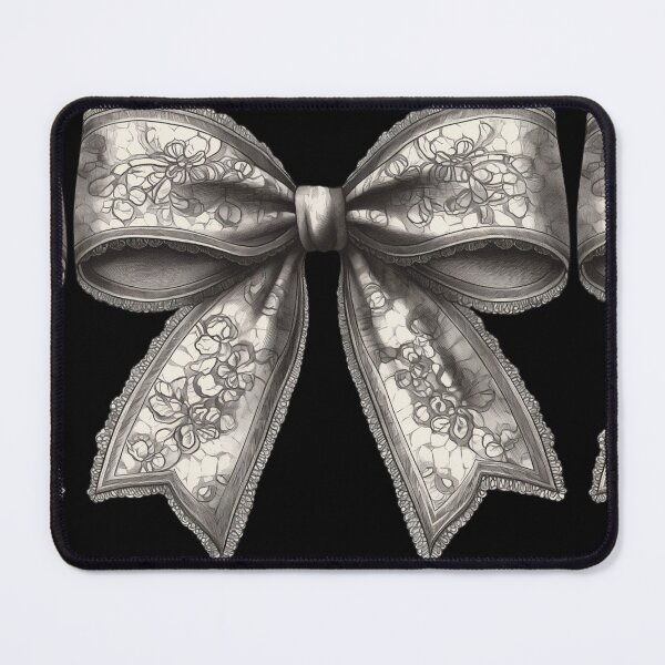 Item preview, Black ribbon bow designed and sold by MendaciousMina.