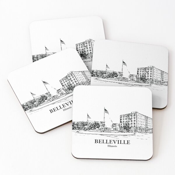 Item preview, Belleville - Illinois designed and sold by Lakeric Cityscapes.
