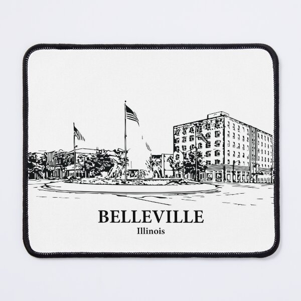 Item preview, Belleville - Illinois designed and sold by Lakeric Cityscapes.