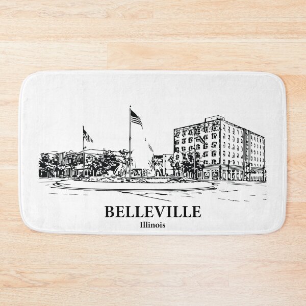 Item preview, Belleville - Illinois designed and sold by Lakeric Cityscapes.