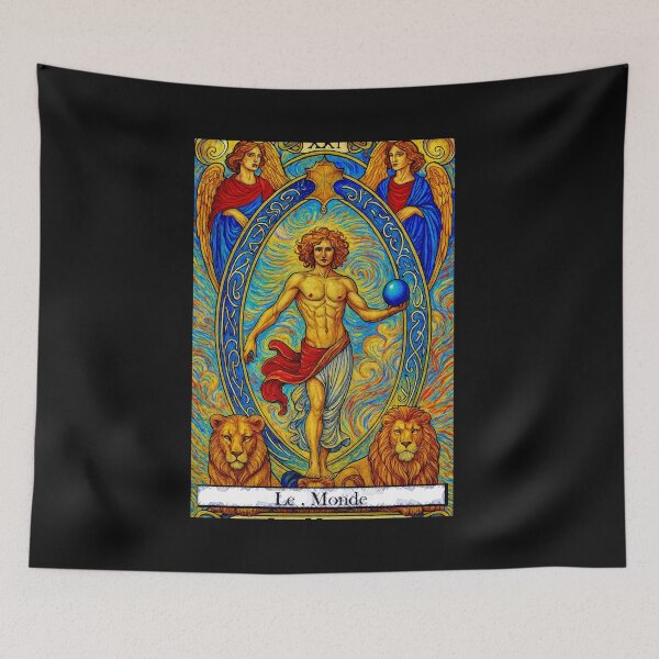 Item preview, The Tarot Deck Le Monde, The World, O Mundo v3 designed and sold by Helios Be. Lavsh.