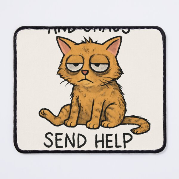 Item preview, CAT: RUNNING ON COFFEE AND CHAOS. designed and sold by adamjourney.