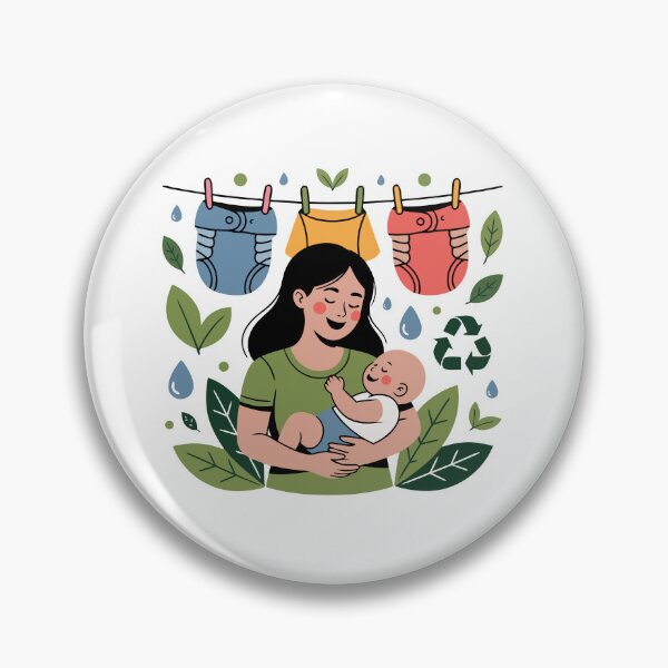 Item preview, Sustainable Mama – Cloth Diaper Love & Zero Waste Living designed and sold by VividOrganica.