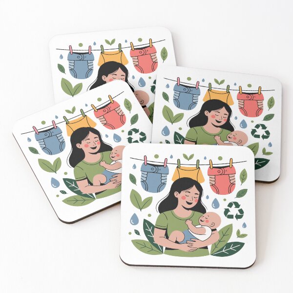 Item preview, Sustainable Mama – Cloth Diaper Love & Zero Waste Living designed and sold by VividOrganica.