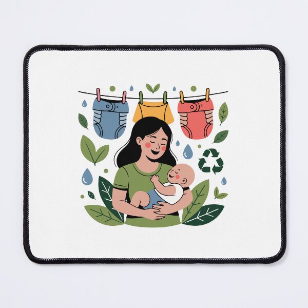Item preview, Sustainable Mama – Cloth Diaper Love & Zero Waste Living designed and sold by VividOrganica.