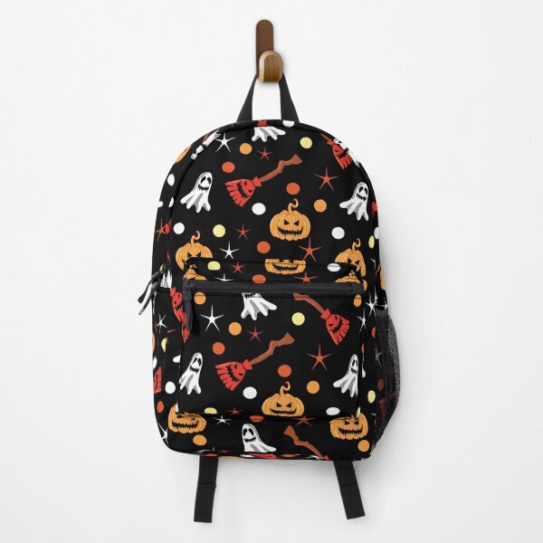 Item preview, Halloween with Pumpkin, Ghost, and Witch Broom designed and sold by RS4you.