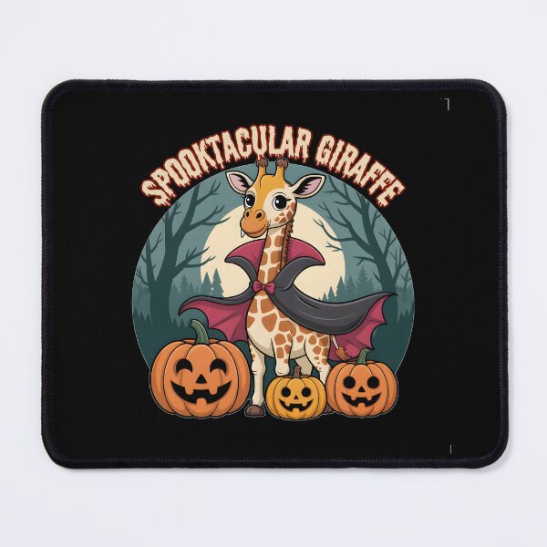 Item preview, Spooktacular Giraffe in Vampire Costume designed and sold by ArtistanForge.