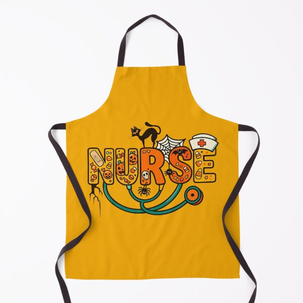 Item preview, Halloween Nurse Retro Cartoon designed and sold by Belarte.shop.