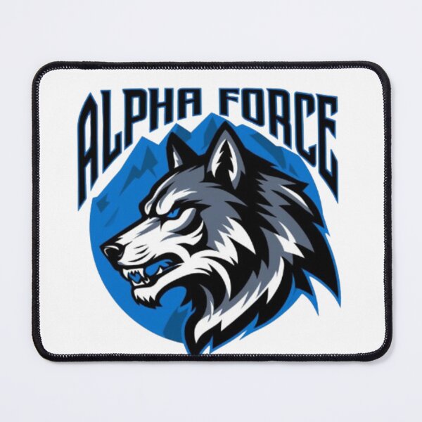 Item preview, Alpha Force Wolf Emblem designed and sold by kfxforex.