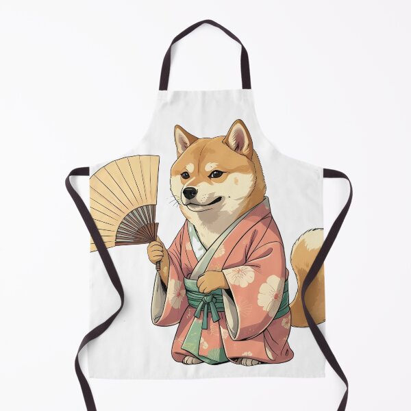 Item preview, Kimono Shiba Inu – Japanese Kawaii Dog Art designed and sold by NeonBeast Studio.