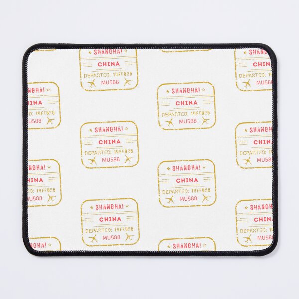 Item preview, Shanghai China Passport Stamp - Vintage Travel Souvenir designed and sold by annylands.