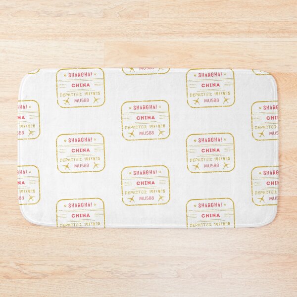 Item preview, Shanghai China Passport Stamp - Vintage Travel Souvenir designed and sold by annylands.