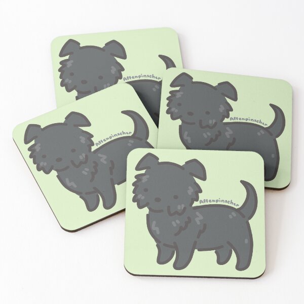 Item preview, Affenpinscher Doodle designed and sold by Asphyxiowl.
