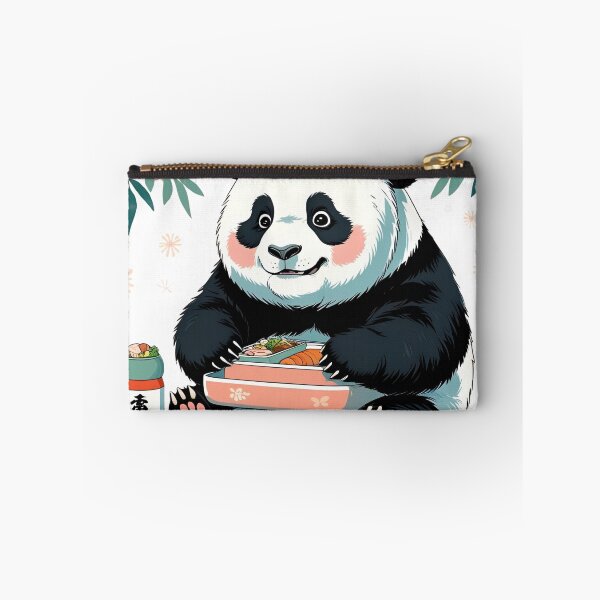 Item preview, Sushi Panda – Kawaii Japanese Foodie Art designed and sold by NeonBeast Studio.