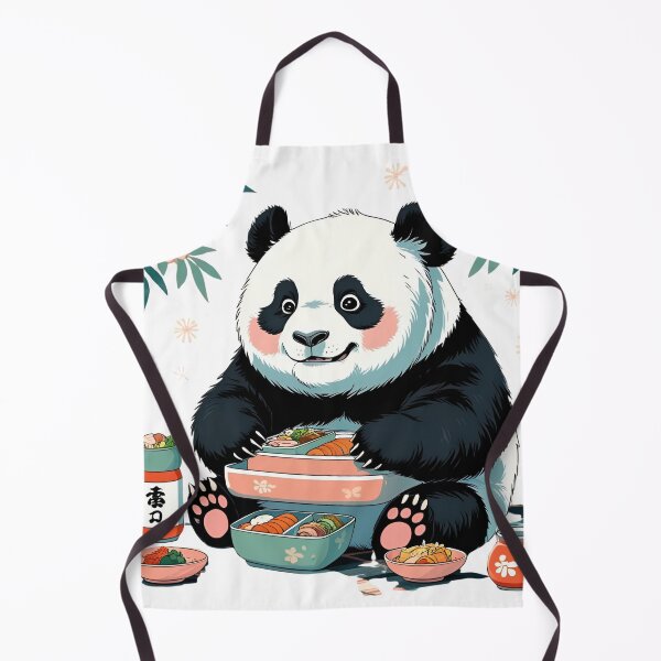Item preview, Sushi Panda – Kawaii Japanese Foodie Art designed and sold by NeonBeast Studio.
