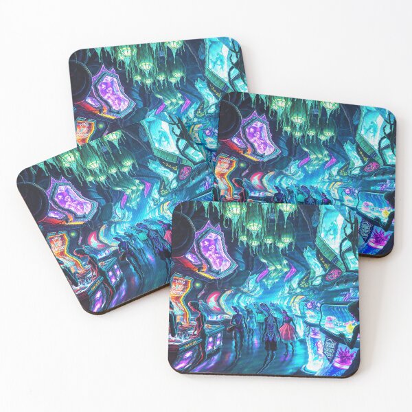 Item preview, Neon Trade Route designed and sold by AlienButterfly.