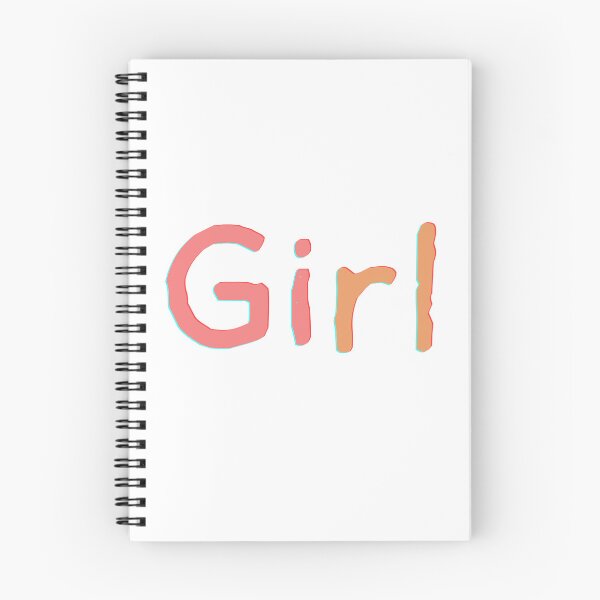 Item preview, Girl Pastel Pride – Minimalist Feminine Text Art designed and sold by NeonBeast Studio.