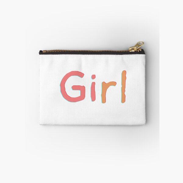 Item preview, Girl Pastel Pride – Minimalist Feminine Text Art designed and sold by NeonBeast Studio.