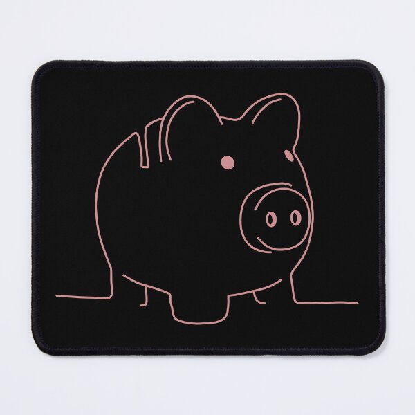 Item preview, Minimal Line - Piggy Bank designed and sold by dufferDesign.
