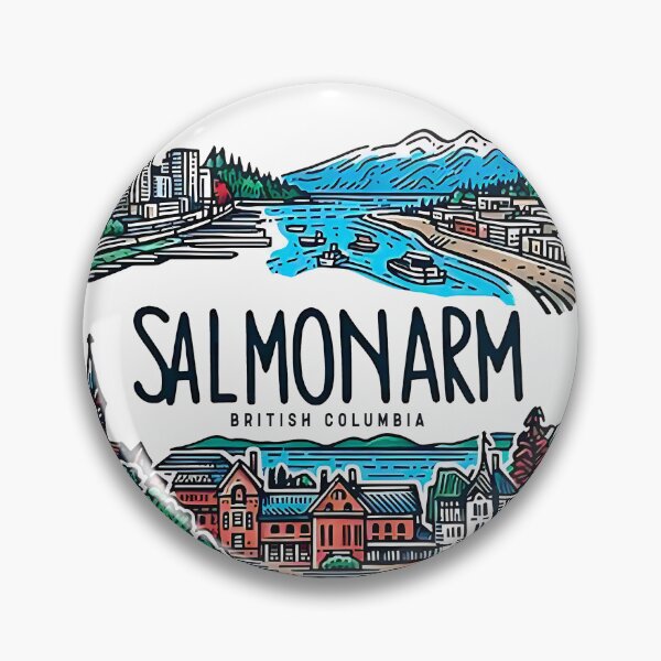 Item preview, Salmon Arm BC Canada  designed and sold by HowToCanadian.